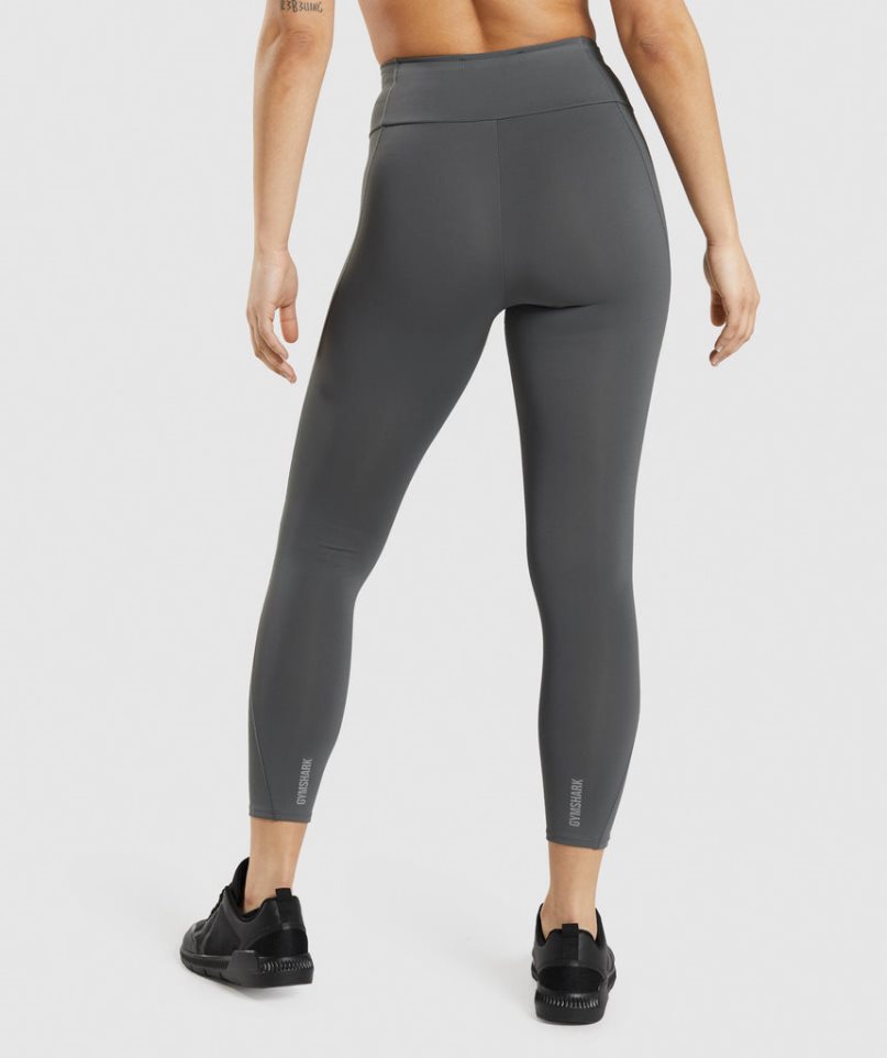 Women's Gymshark Speed Leggings Grey | NZ 6OWFNE